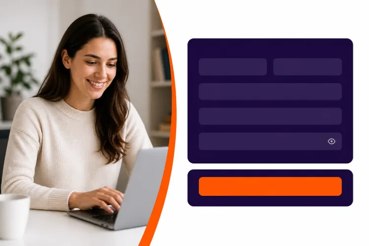 Registreren is de eerste stap naar je welkomstbonus